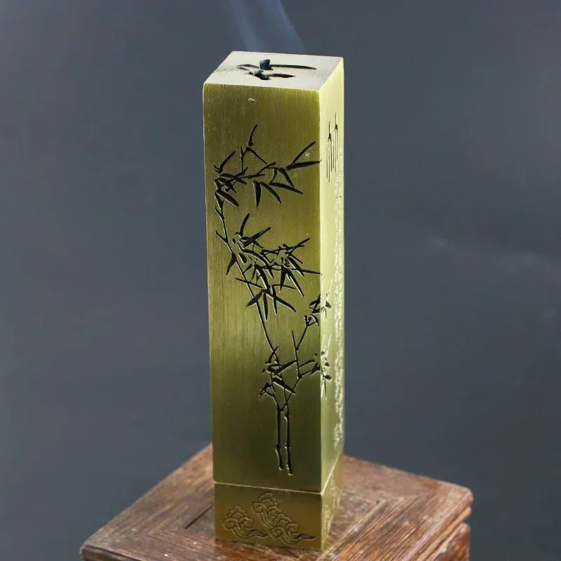 Meridian Heart Vertical Hollow Incense Burner