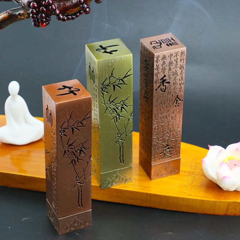 Meridian Heart Vertical Hollow Incense Burner