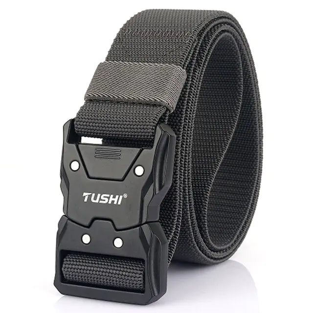Military Style Tactical Belt - Quick Release Buckle