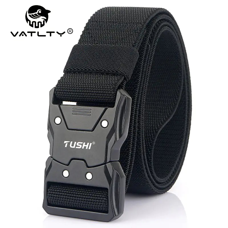 Military Style Tactical Belt - Quick Release Buckle
