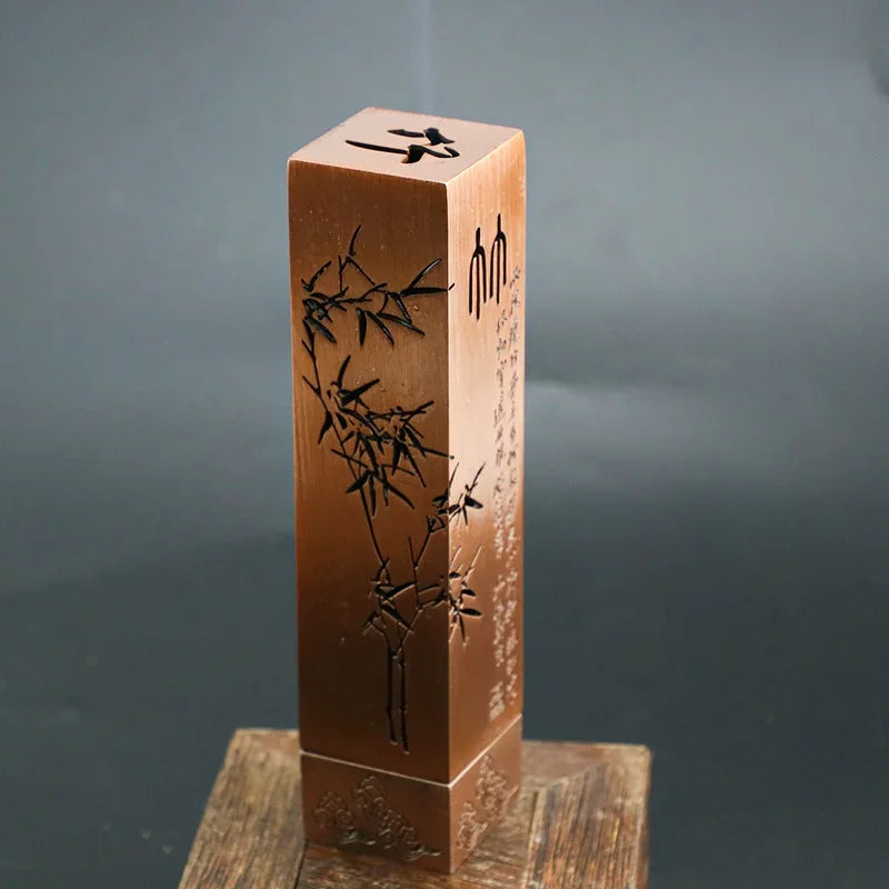 Meridian Heart Vertical Hollow Incense Burner