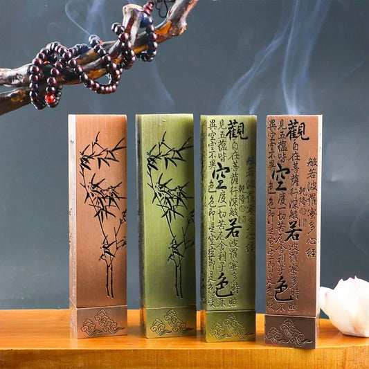 Meridian Heart Vertical Hollow Incense Burner