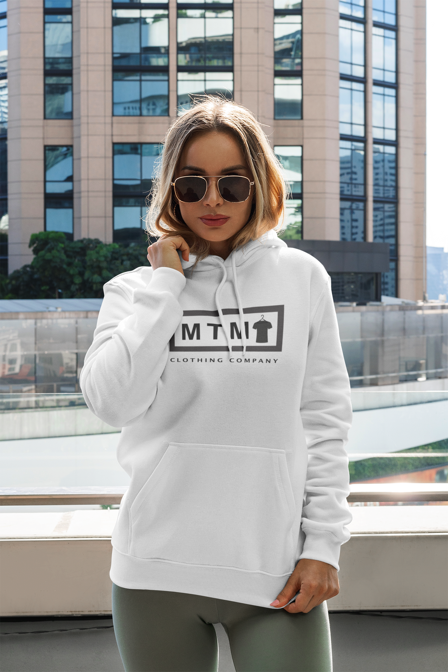 MTM Unisex Pullover Drawstring Hoodie