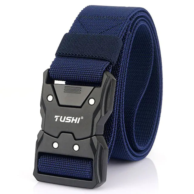 Military Style Tactical Belt - Quick Release Buckle