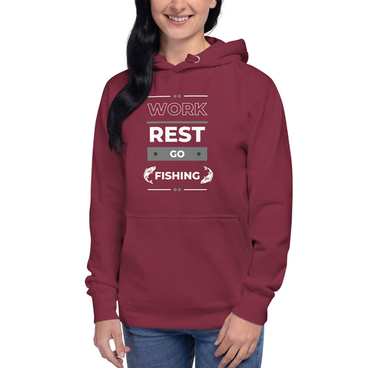 MTM Unisex Go Fishing Hoodie